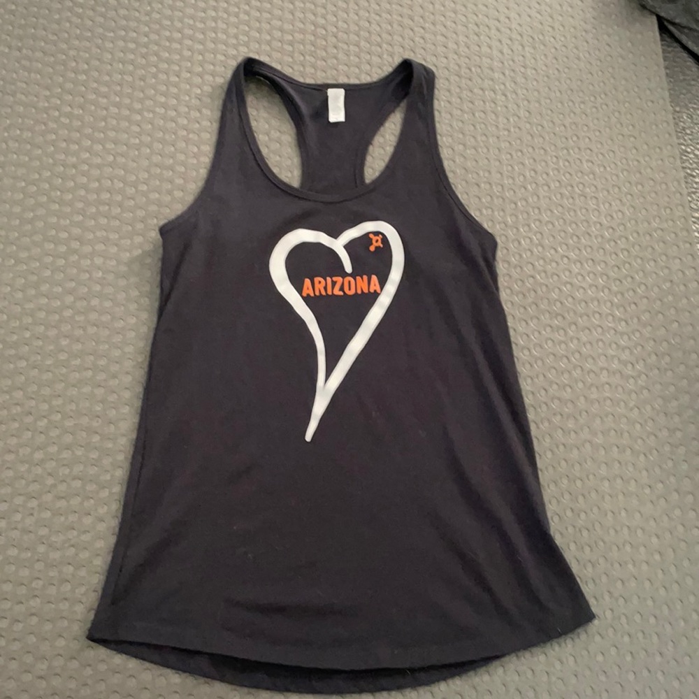 Orange theory arizona racerback tank top